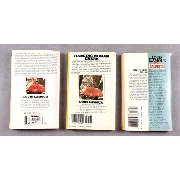 LOUIS L'AMOUR - Our foremost storyteller of the authentic West Book Set 1810mp - Picture 2 of 2